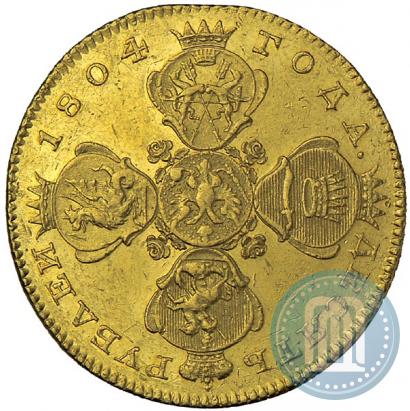 Picture 10 roubles 1804 year СПБ-ХЛ 