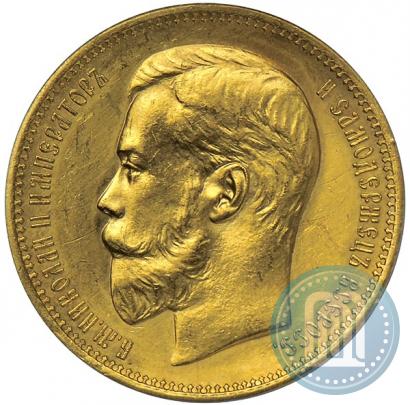 Picture 37,5 roubles - 100 francs 1902 year (*) 