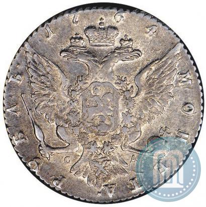 Picture 1 rouble 1764 year СПБ-СА 