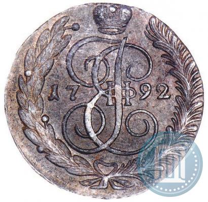Picture 5 kopecks 1792 year АМ 