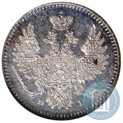 Picture 5 kopecks 1853 year СПБ-HI 