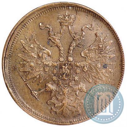 Picture 5 kopecks 1864 year ЕМ 