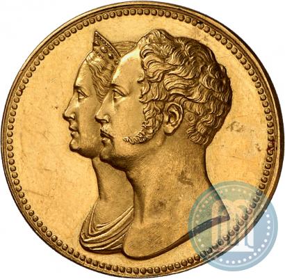 Фото 10 рублей 1836 года СПБ "В память 10-летия коронации Николая 1"