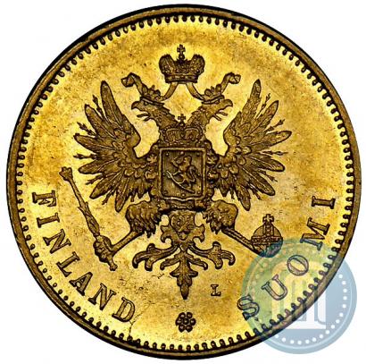 Picture 20 markkaa 1891 year L 