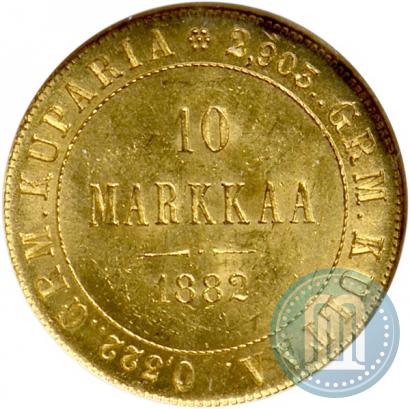 Picture 10 markkaa 1882 year S 