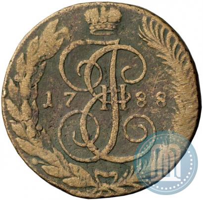 Фото 5 копеек 1788 года ТМ 