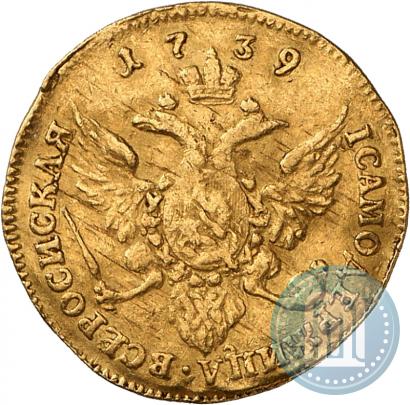 Picture 1 ducat 1739 year  