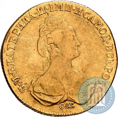 Picture 10 roubles 1780 year СПБ 