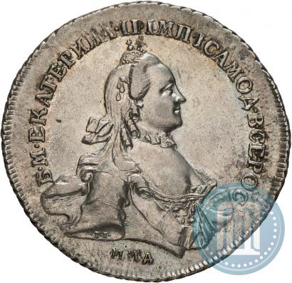 Picture 1 rouble 1763 year ММД-EI 