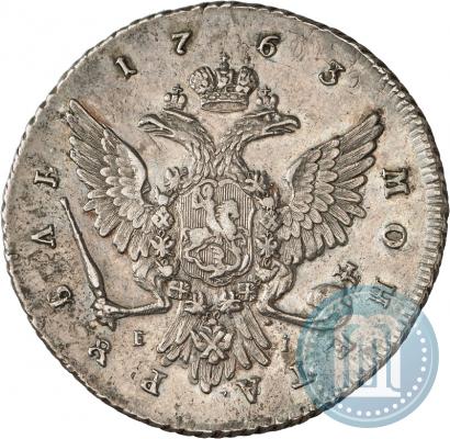 Picture 1 rouble 1763 year ММД-EI 