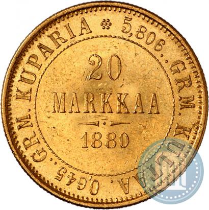 Фото 20 марок 1880 года S 