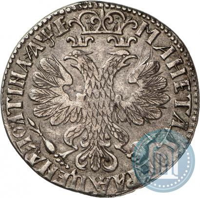 Picture Poltina 1705 year  "Portrait by F. Alekseev"