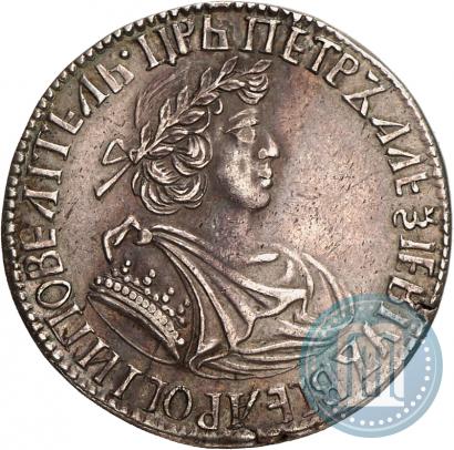 Фото Полуполтинник 1702 года  "Малая голова"