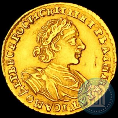 Фото 2 рубля 1722 года  