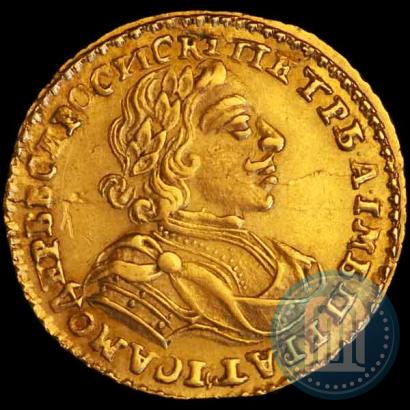 Picture 2 roubles 1722 year  