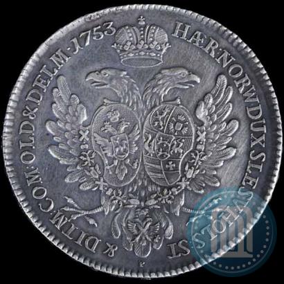 Picture Thaler 1753 year P "Albertusthaler"
