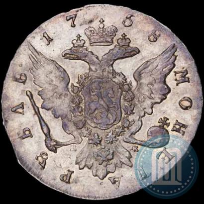 Picture 1 rouble 1758 year СПБ-НК 