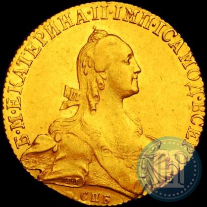 Picture 10 roubles 1767 year СПБ 