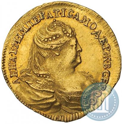 Фото Жетон 1740 года  "В память кончины Императрицы Анны"