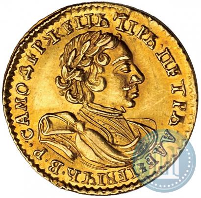 Фото 2 рубля 1720 года  