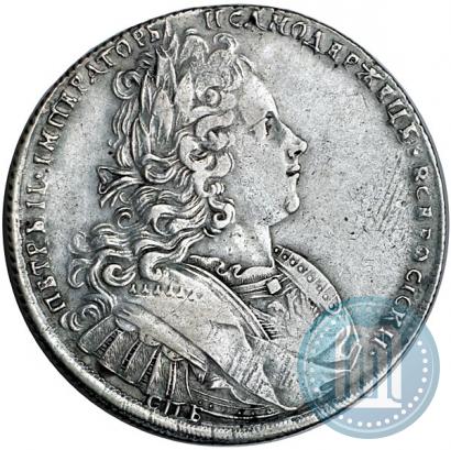 Picture 1 rouble 1727 year СПБ "Petersburg type"