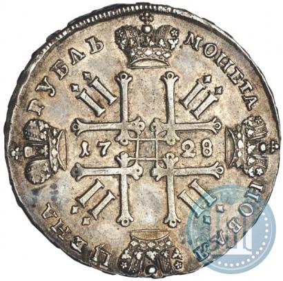 Picture 1 rouble 1728 year  "Type of 1728"