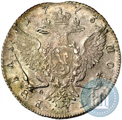 Picture 1 rouble 1773 year СПБ-ФЛ 