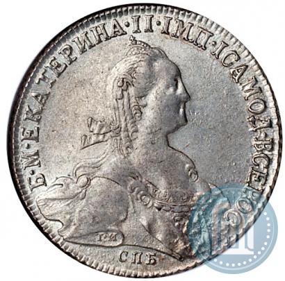 Picture 1 rouble 1774 year СПБ-ФЛ 