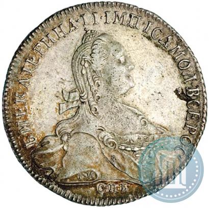 Picture 1 rouble 1774 year СПБ-ФЛ 