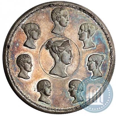 Picture 1,5 roubles - 10 złotych 1836 year П.У. "Family rouble"