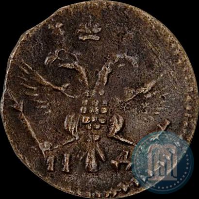 Фото Полушка 1719 года НД 