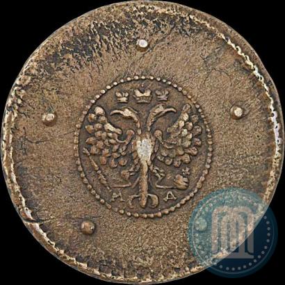 Фото 5 копеек 1729 года МД 