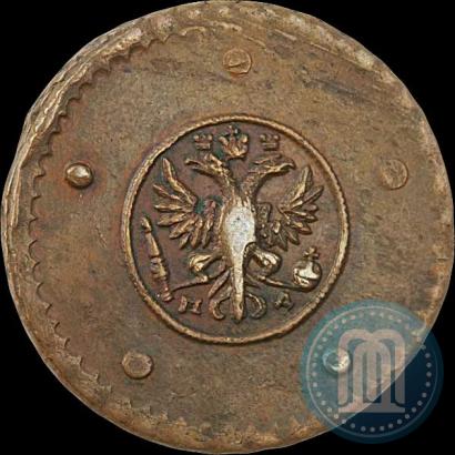 Фото 5 копеек 1730 года МД 