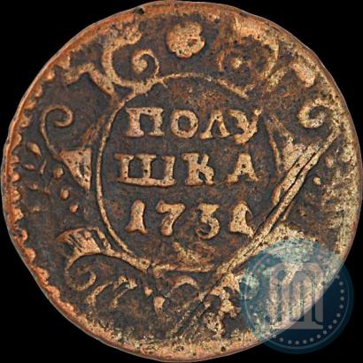 Фото Полушка 1731 года  