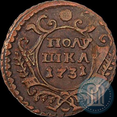 Фото Полушка 1731 года  