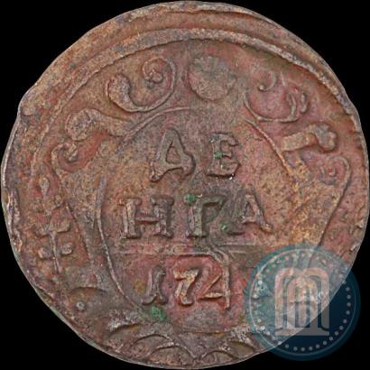 Фото Денга 1743 года  