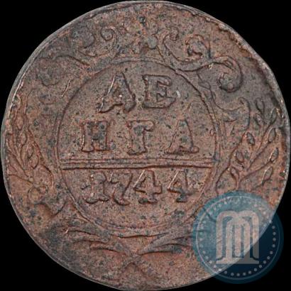 Фото Денга 1744 года  
