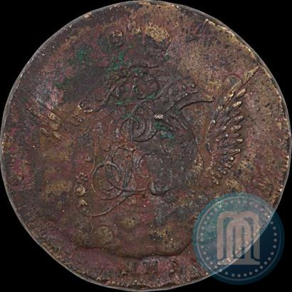 Фото 1 копейка 1755 года ММД 