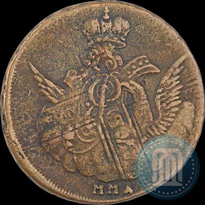 Picture 1 kopeck 1757 year ММД 