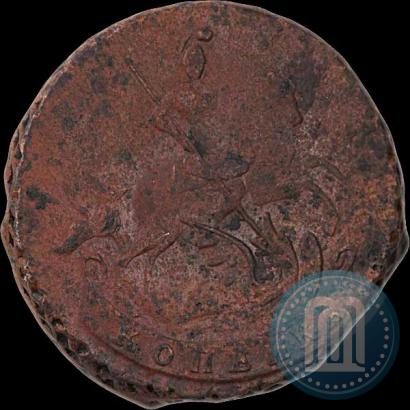 Picture 1 kopeck 1760 year  