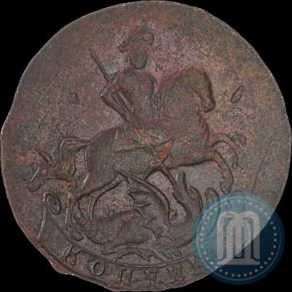 Picture 1 kopeck 1760 year  