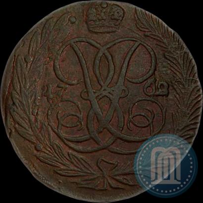 Фото 5 копеек 1762 года  
