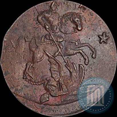 Picture 4 kopecks 1762 year  