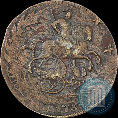 Picture 4 kopecks 1762 year  