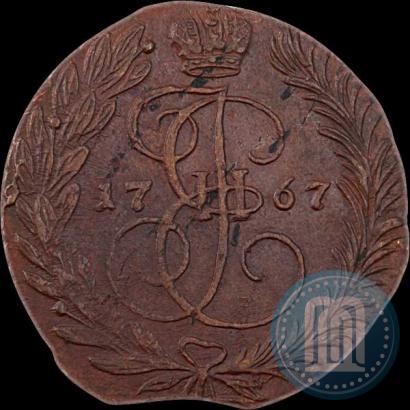Picture 2 kopecks 1767 year ЕМ 