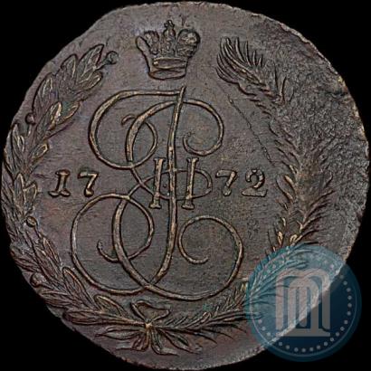 Picture 5 kopecks 1772 year ЕМ 