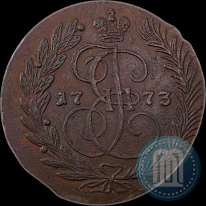 Фото 2 копейки 1773 года ЕМ 