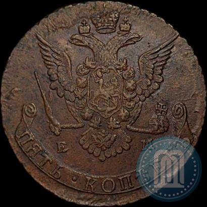 Фото 5 копеек 1776 года ЕМ 