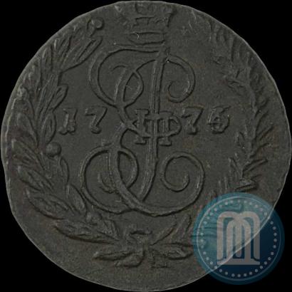 Фото Полушка 1776 года ЕМ 