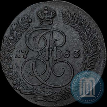 Фото 5 копеек 1783 года КМ 